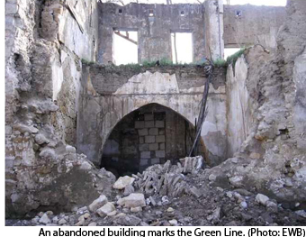 photo of ruins by Green Line in Nicosia, Cyprus